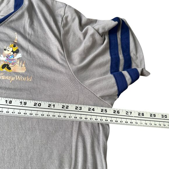 Walt Disney World 50 T-Shirt Women’s 2X Minnie Mouse Most Magical Castle Gray - Picture 8 of 10